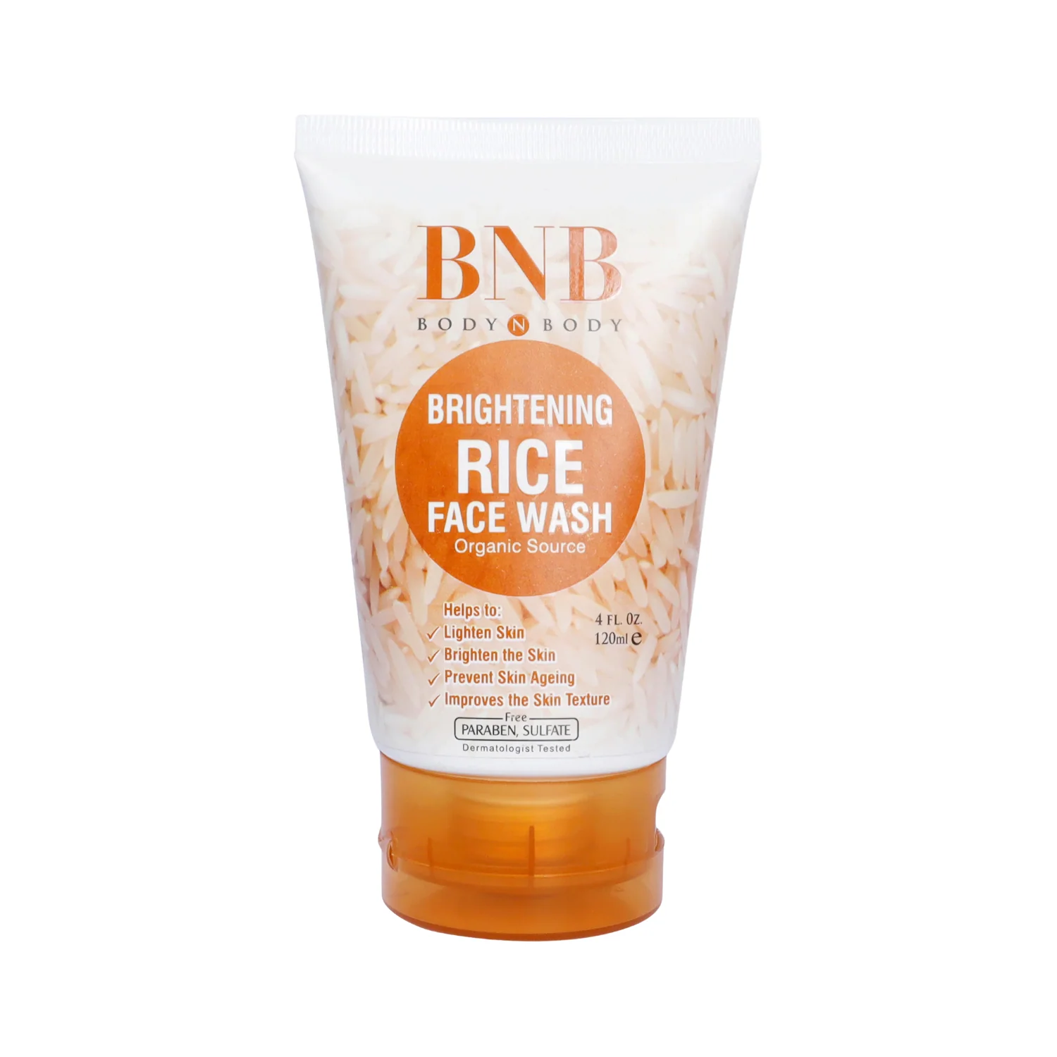 BNB RICE FACE WASH 120ML